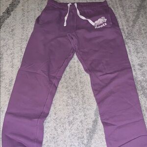 Roots women’s Purple Sweatpants